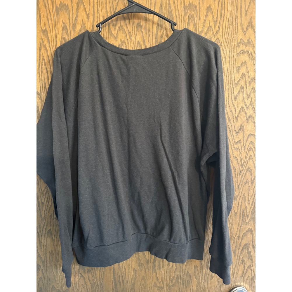 Obey Rocket to Nowhere Graphic Sweatshirt Charcoal Black Logo Large - Picture 2 of 3
